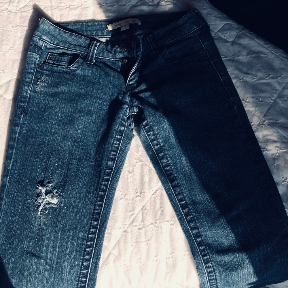 Distressed Jeans